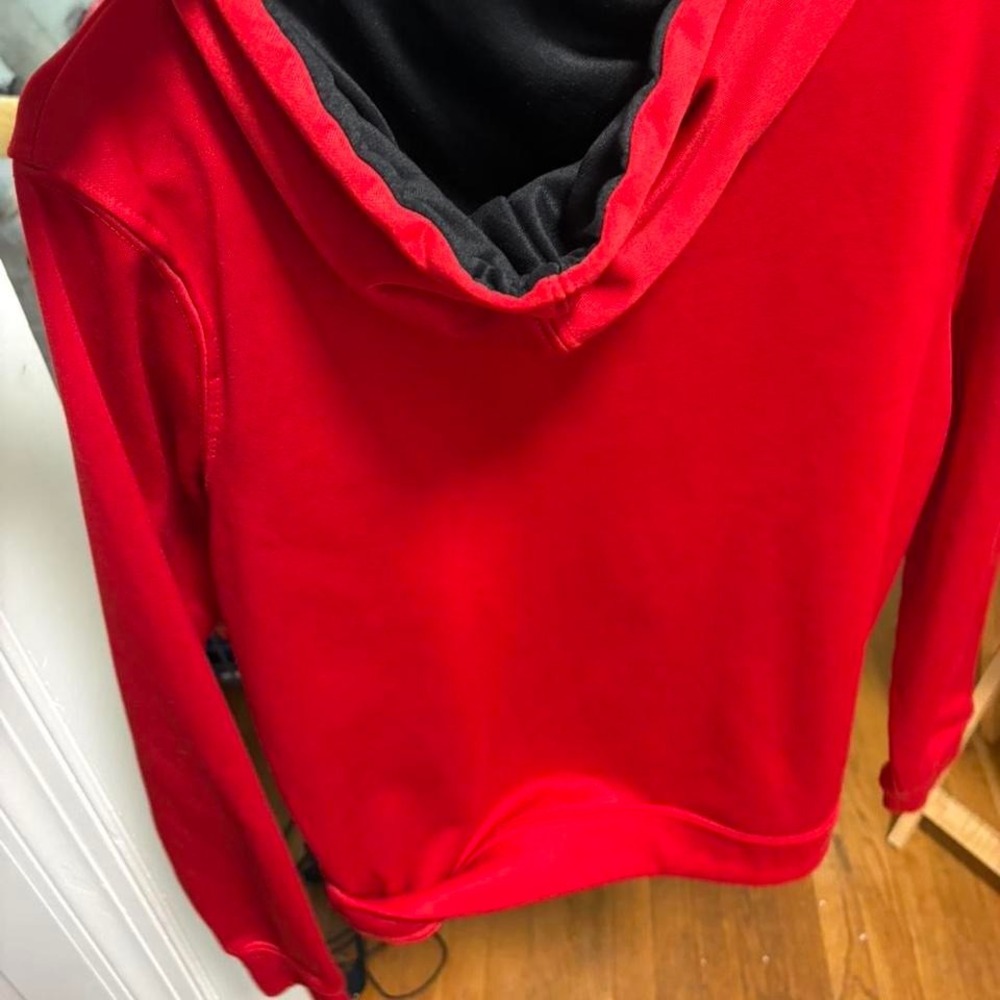 Youth large Red and black NC State hoodie - Picture 2 of 2